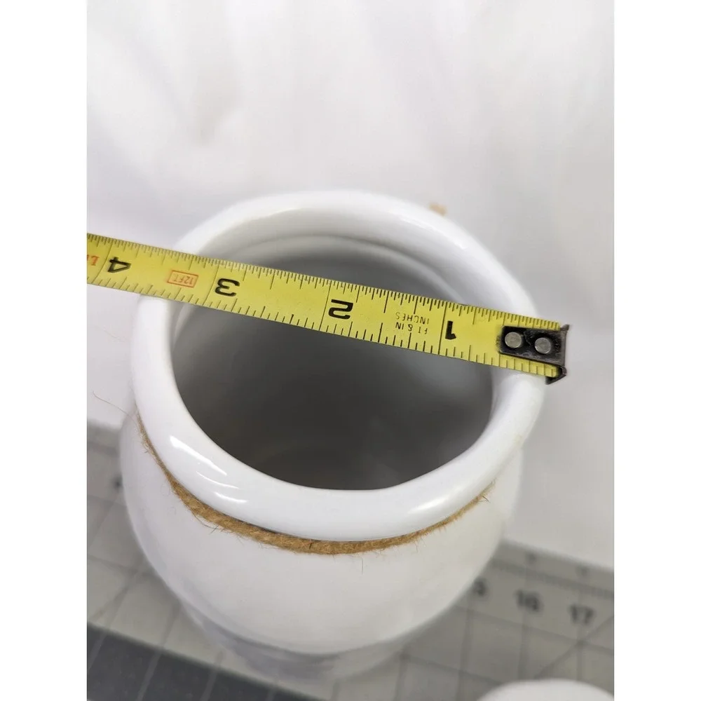 Pier 1 Imports‎ White Canister Replacement Medium